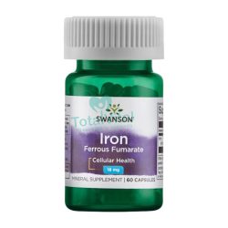 Swanson iron (vas-fumarát) 18mg 60 kapszula