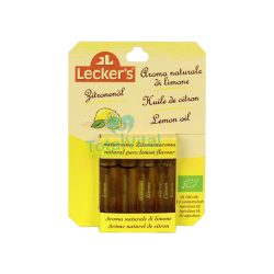 Leckers bio citromolaj /étkezési/4x2 ml 8 ml