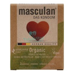 Óvszer masculan organic vegán 3 db