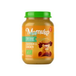   Mamuko bio sütőtökkel és csirkehússal babáknak 6 hónapos kortól 190g