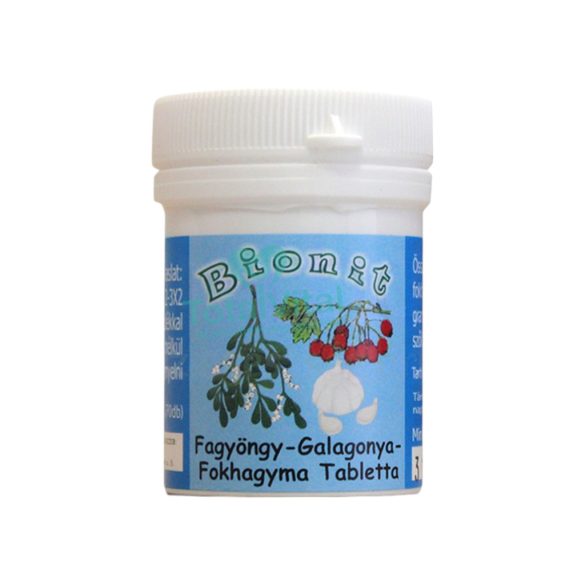 Bionit fokhagyma-galagonya fagyöngy 90 db