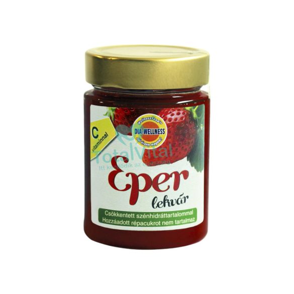 Dia-wellness lekvár eper 380g
