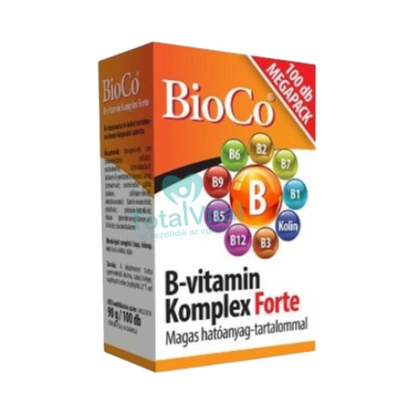 Bioco b-vitamin komplex forte tabletta 100 db