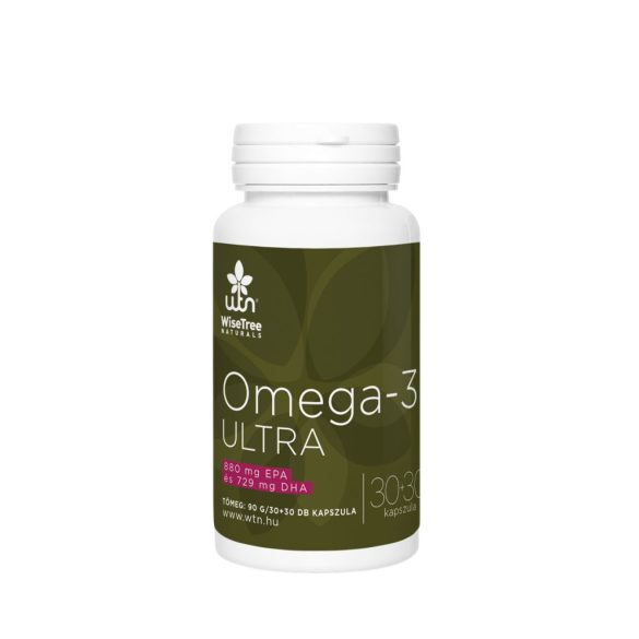 Wtn omega-3 ultra 30+30 kapszula 880mg epa + 729mg dha