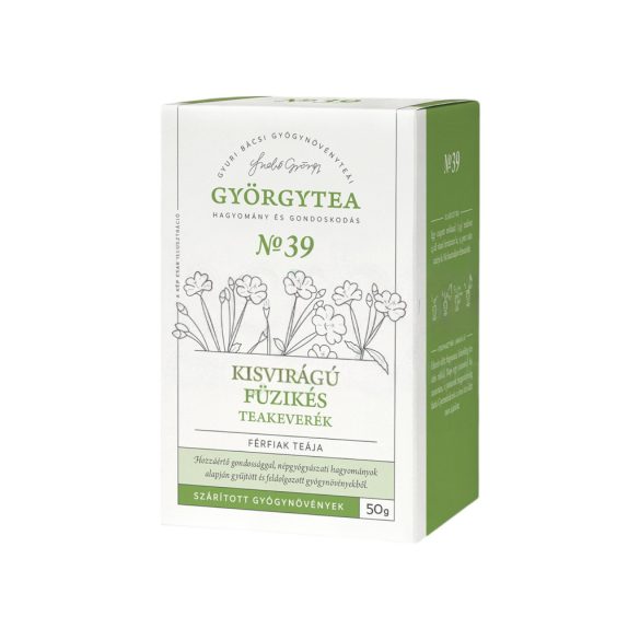Györgytea Kisvirágú füzikés  teakeverék Férfiak teája No.39 50 g