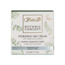   Helia-d botanic concept nappali hidratáló krém tokaji bor kivonattal érzékeny bőrre 50 ml
