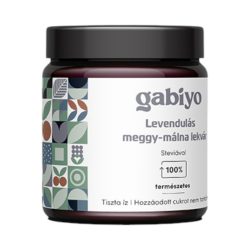   Gabiyo Levendulás meggy-málna lekvár  szőlőmusttal 200 g