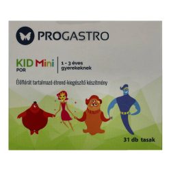   Progastro kid mini por 1-3 éves gyerekeknek élőflórát tartalmazó étrend-kiegészítő készítmény 31 db tasak